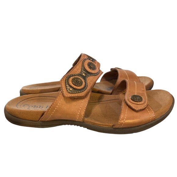 Lot of 2 Cobb Hill By New Balance RevLite Brown & Tan Sandles Sz 7W - Picture 11 of 16